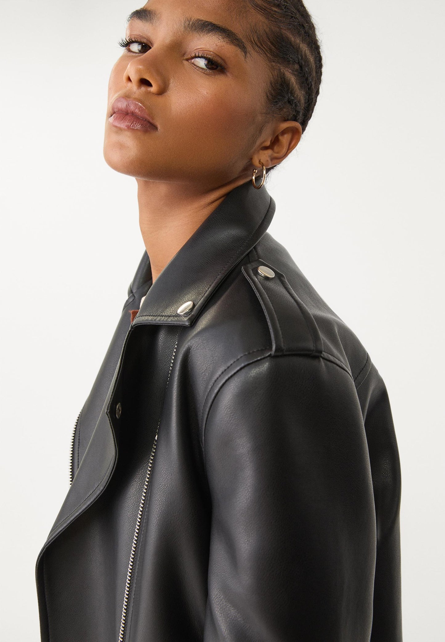 Cicilia™  | Leather Biker Jacket