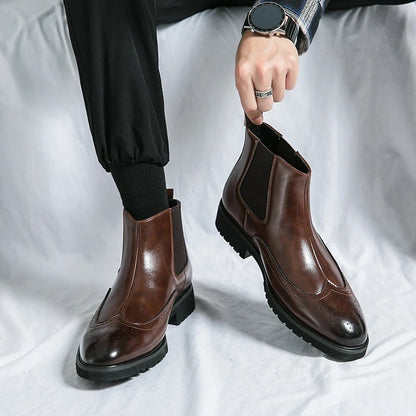 Alden Genuine Leather Chelsea Boots