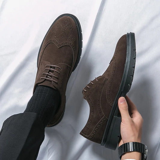 Kingsley Suede Brogue