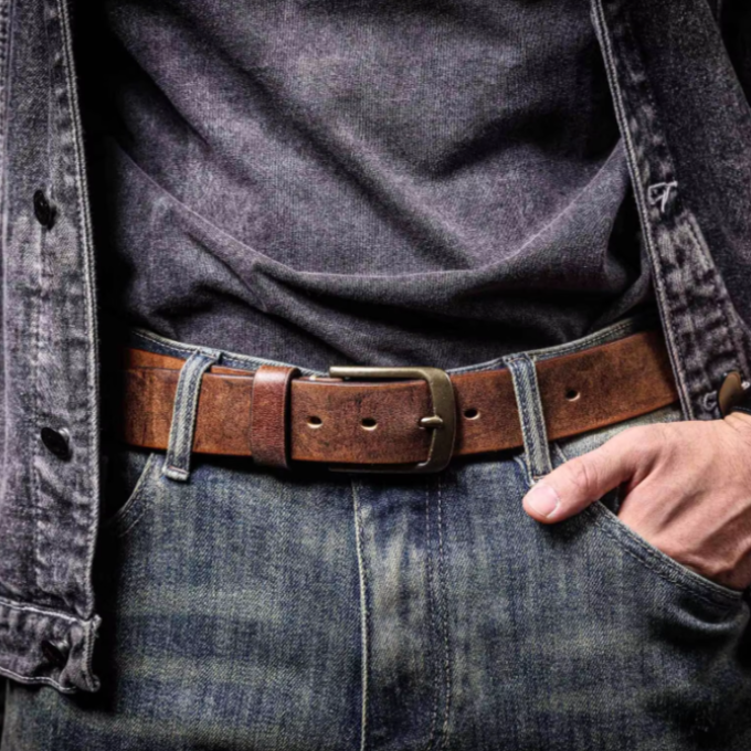 Amalfi Cowhide Belt