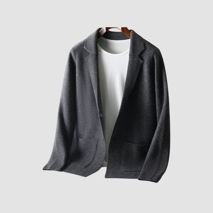 MV V-Neck Pure Cashmere Wool Cardigan