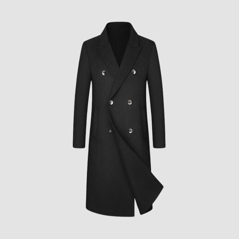 MV Double-Breasted Cashmere Coat