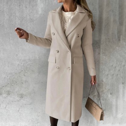 Capucine | Elegant Wool Trench Coat