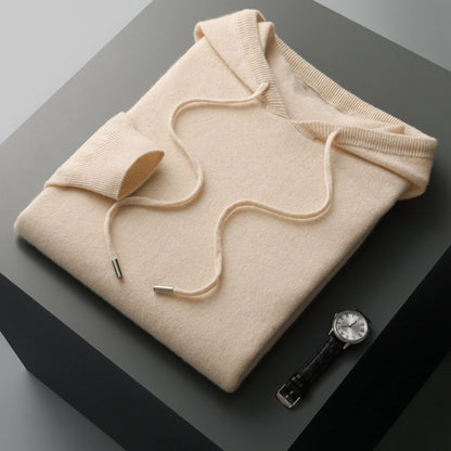 MV Loose Cashmere Woolen Hoodie