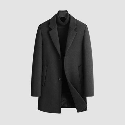 MV 100% Wool Mid-Length Coat