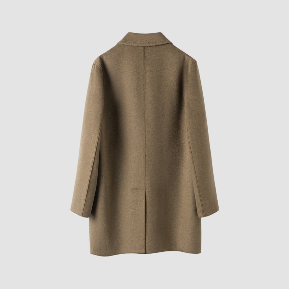 MV Double-Faced Cashmere Double-Breasted Coat