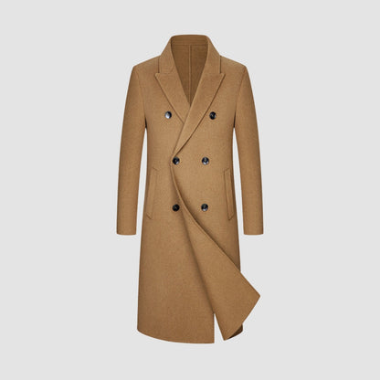 MV Double-Breasted Cashmere Coat