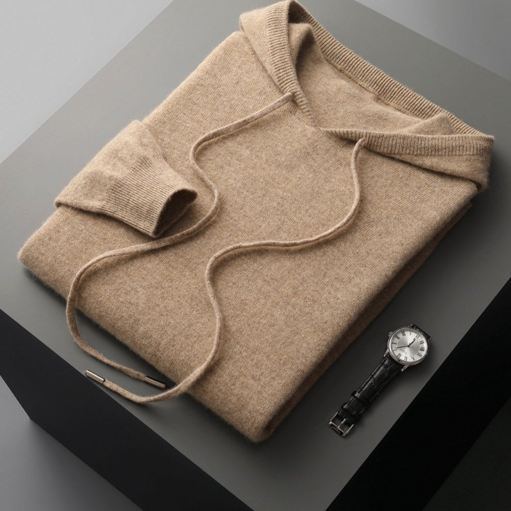 MV Loose Cashmere Woolen Hoodie