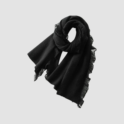 MV Thin Single-Strand Warm Cashmere Scarf