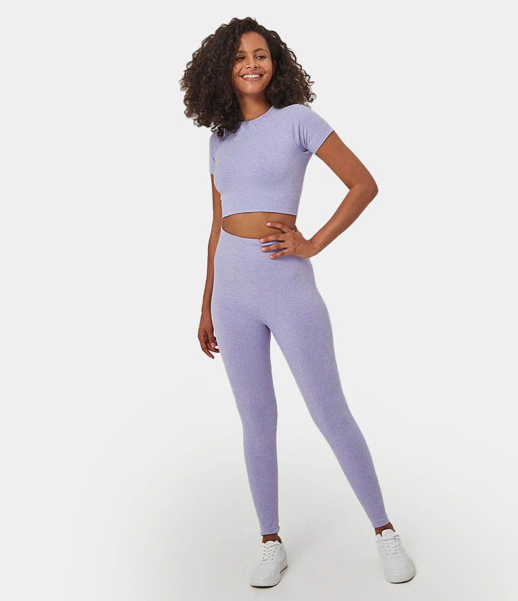 Seamless Flow High Waisted Tummy control 7/8 Leggings