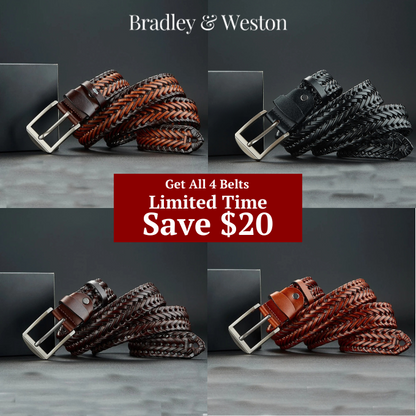 Braided Legacy Cowhide Belt