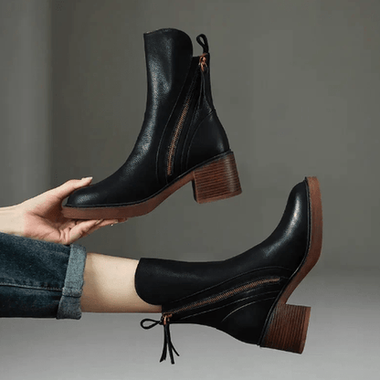 Sofia | Stylish leather ankle boots for every occasion