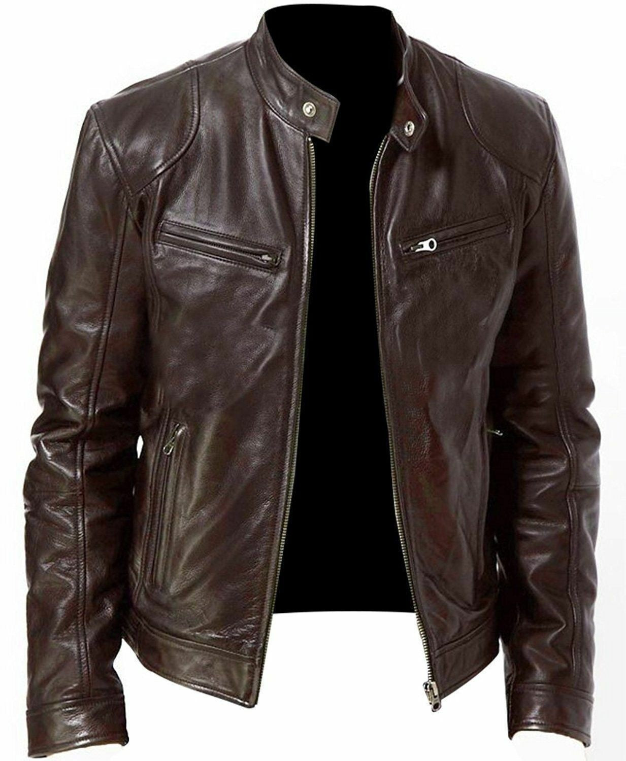 ALDIS™ | BLACK LEATHER JACKET