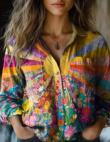 Garden Mosaic Blouse