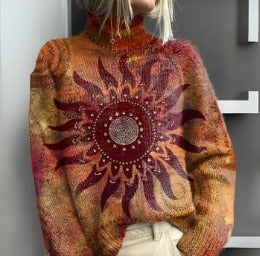 Mystic Mandala Turtleneck