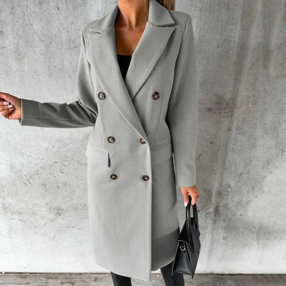 Capucine | Elegant Wool Trench Coat