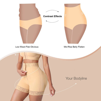 SheCurve® High-Waisted Boned Shaping Shorts