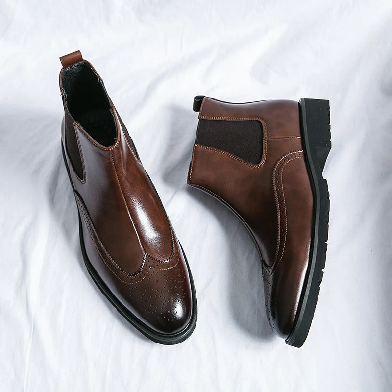 Alden Genuine Leather Chelsea Boots