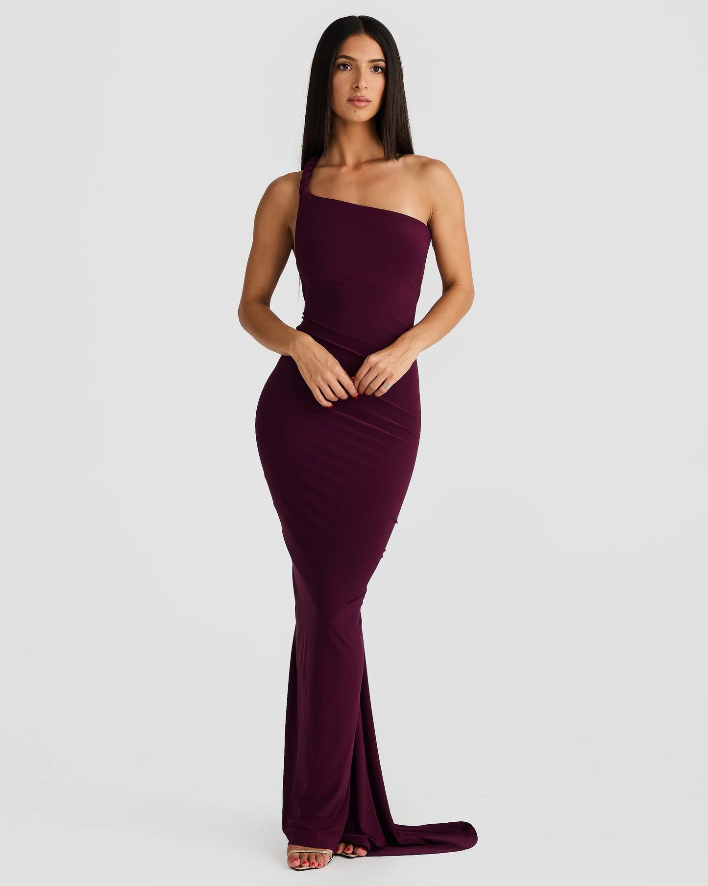 Maia Multi-Way Dress - Mulberry