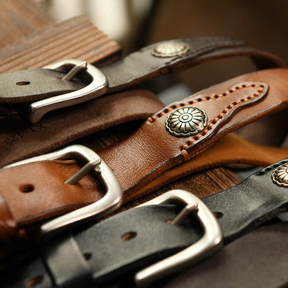 Sierra Heritage 100% Cowhide Belt