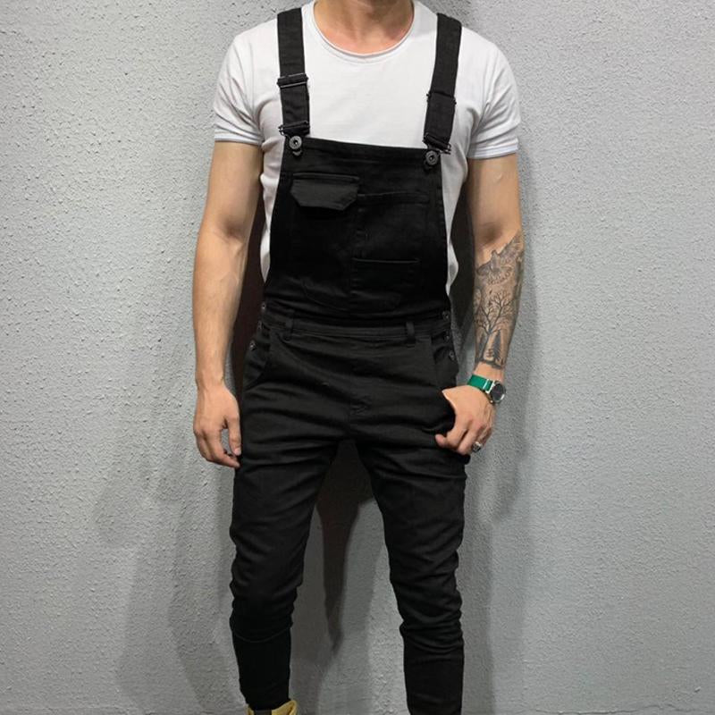 James | Denim Overalls