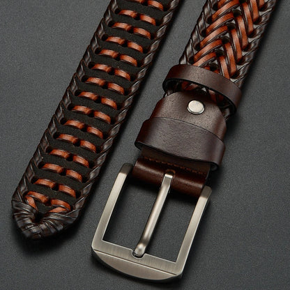 Braided Legacy Cowhide Belt