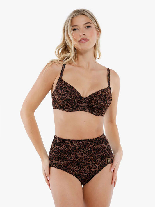 Shapewear Ruched Tummy Control Bikini Set