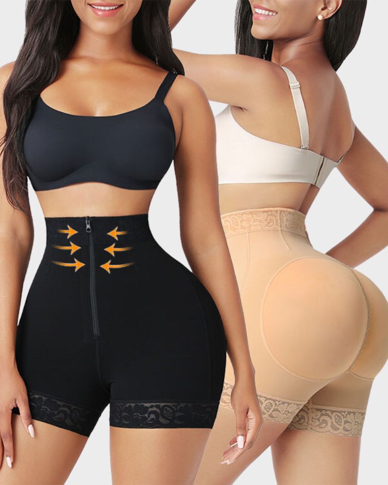 SheCurve® High-Waisted Boned Shaping Shorts