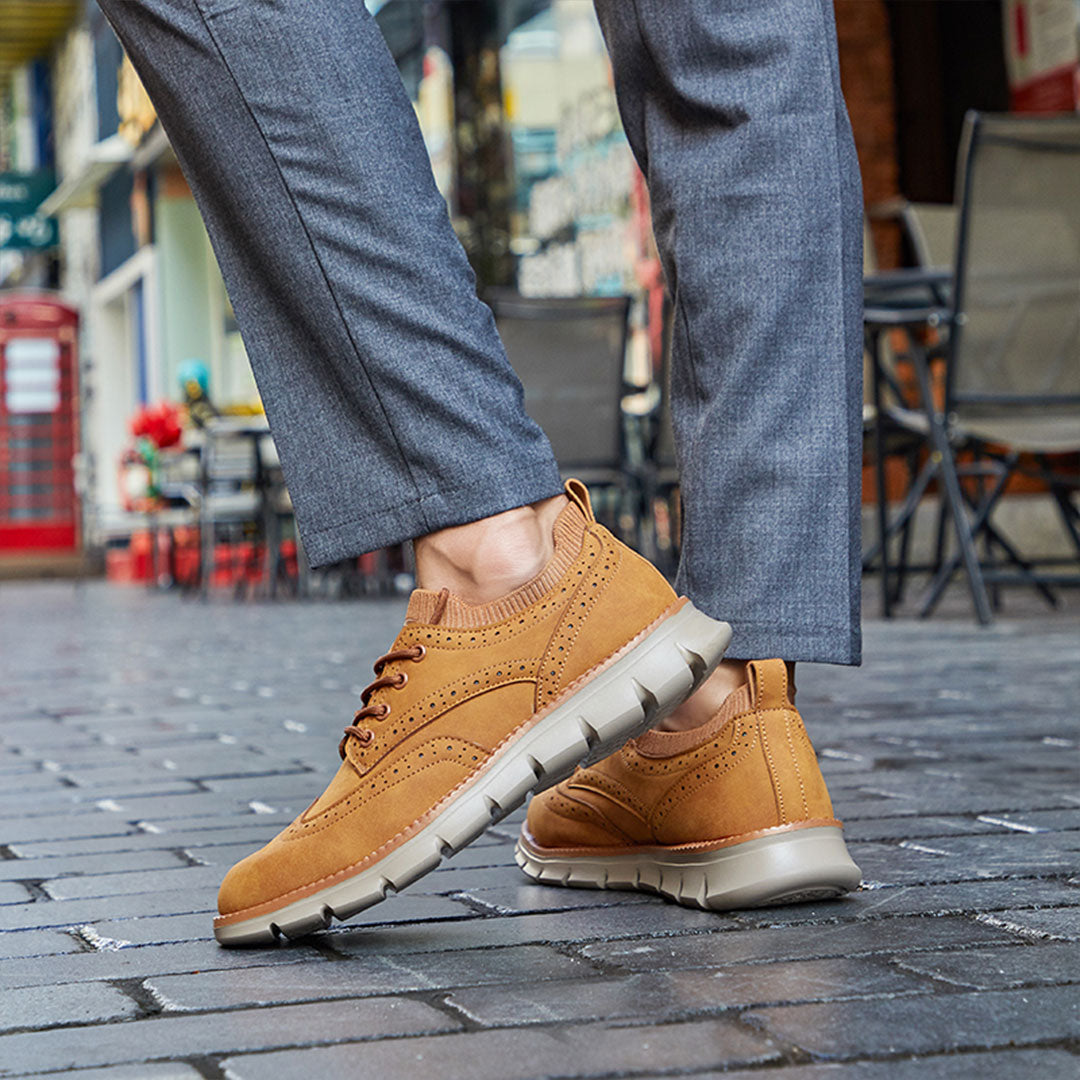 Atlas™ (Caramel) | Ultra Comfortable Shoes