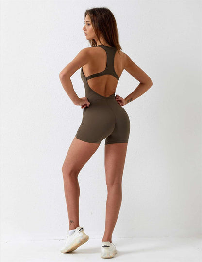 Yeoreo U-Neck Backless Romper