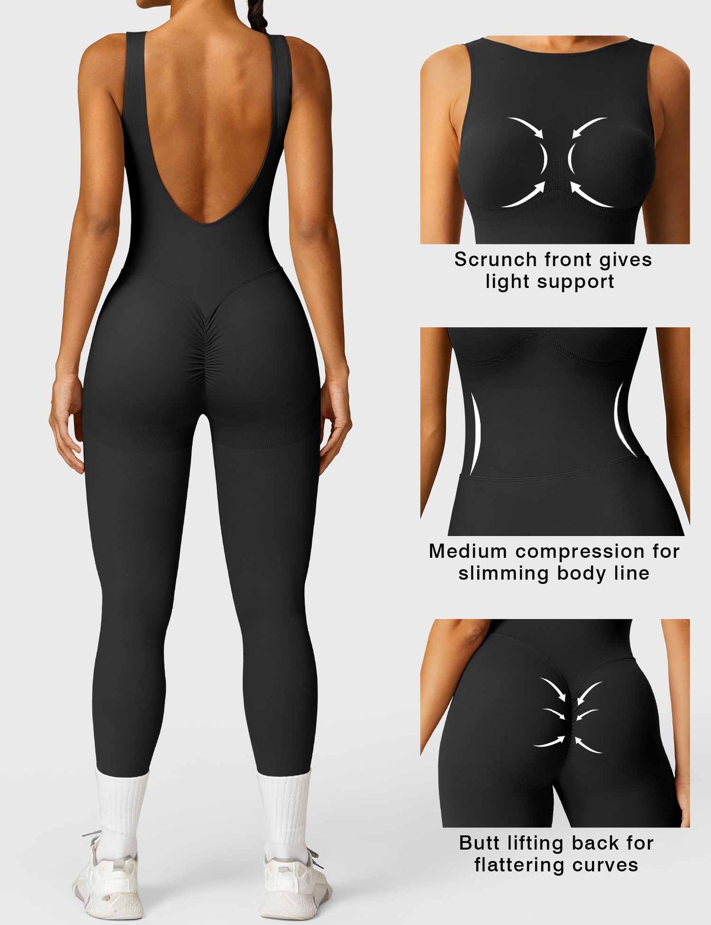 Swanky Seamless Jumpsuit