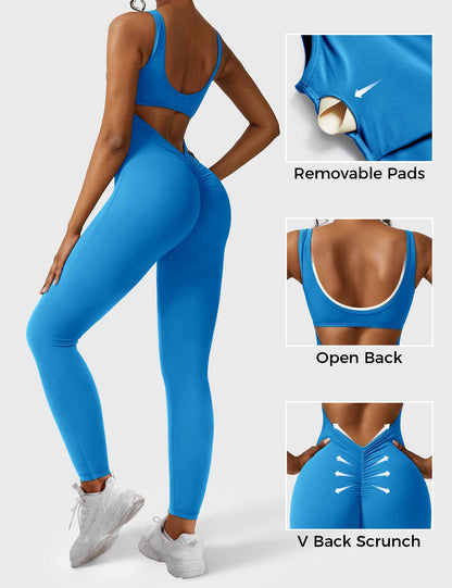 Lizvette V-Back Jumpsuit