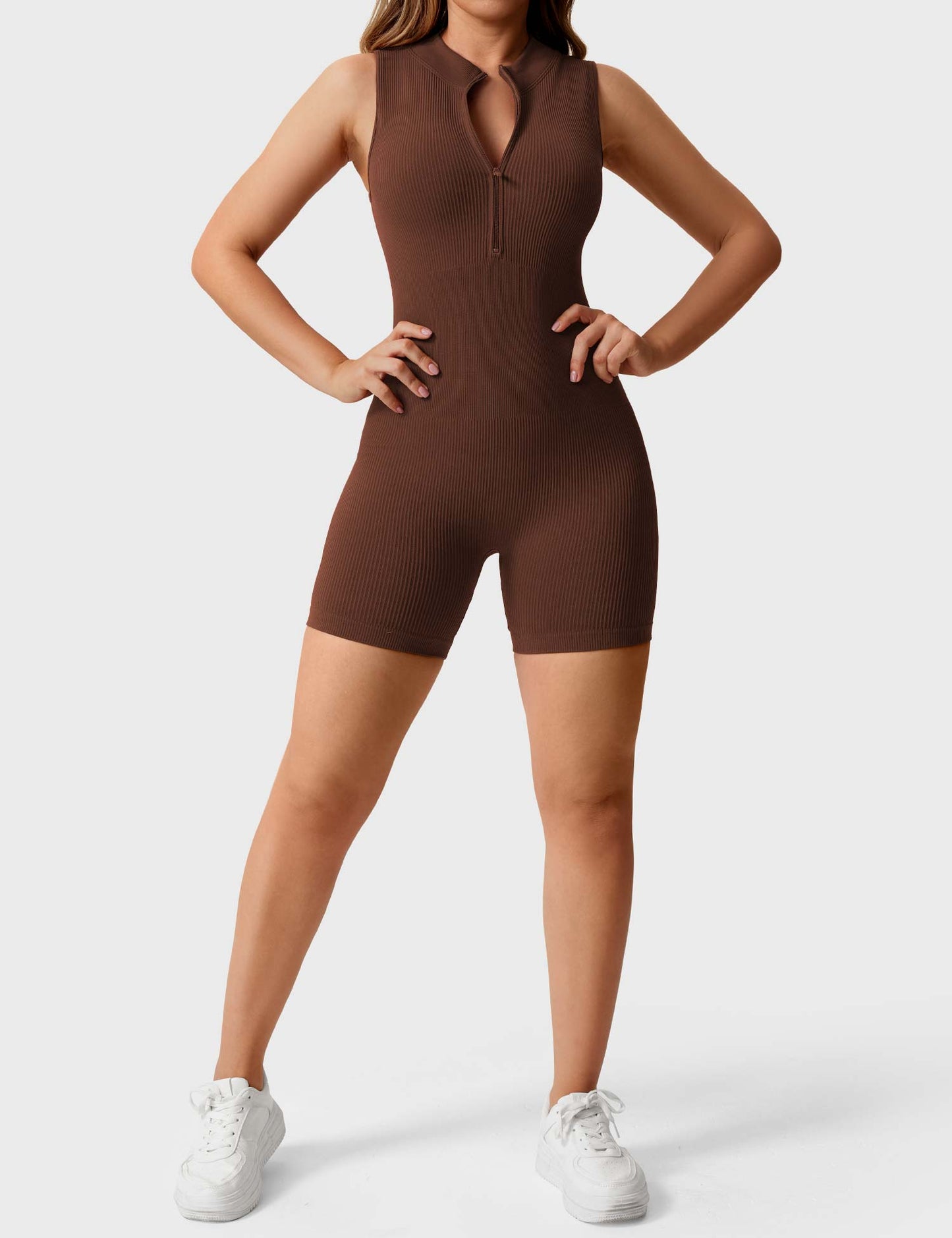 Yeoreo Rachel Ribbed Seamless Romper