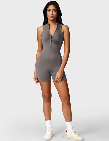 Yeoreo Belle Sleeveless Zipper Romper