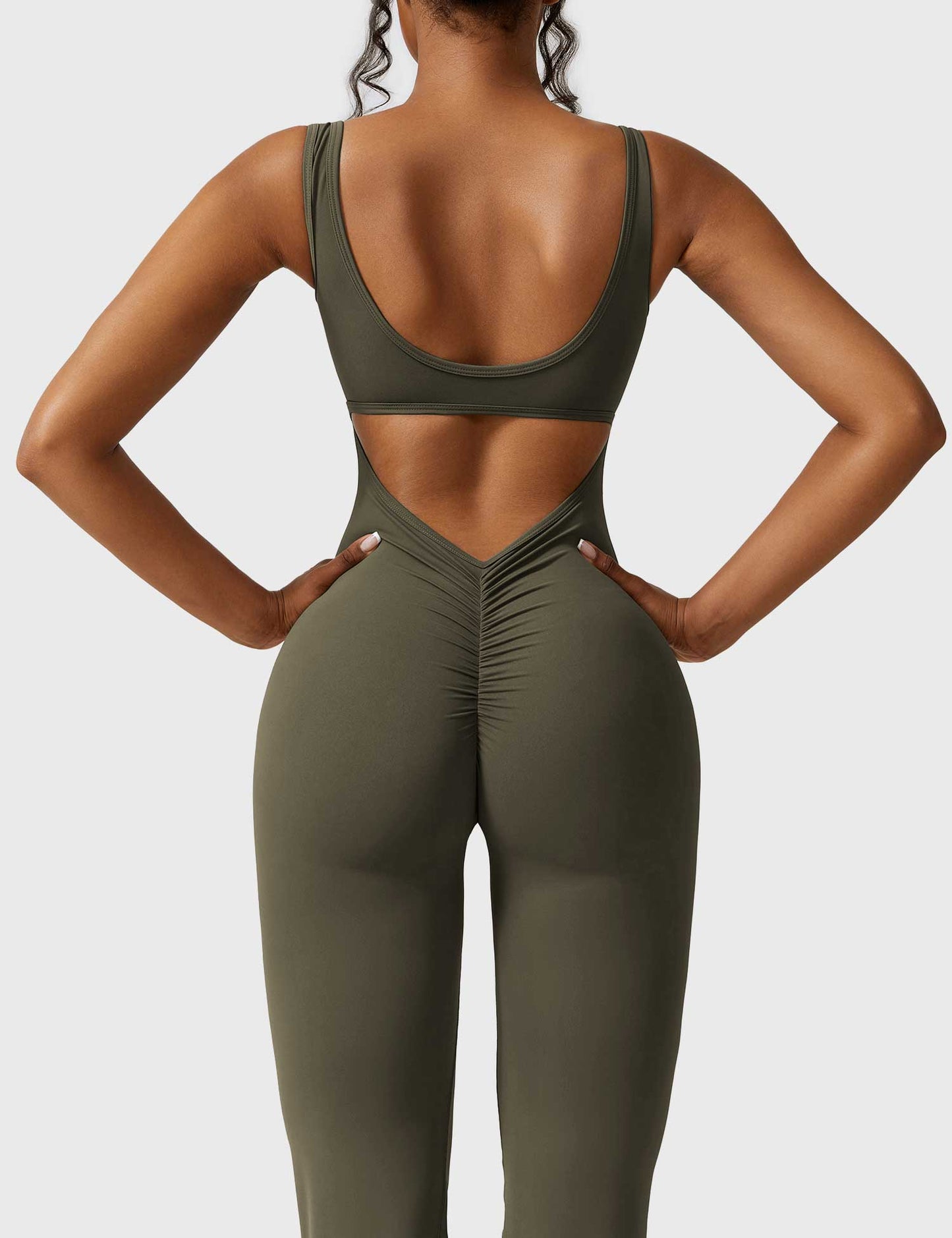 Lizvette V-Back Jumpsuit