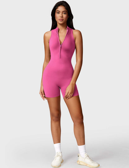 Yeoreo Belle Sleeveless Zipper Romper