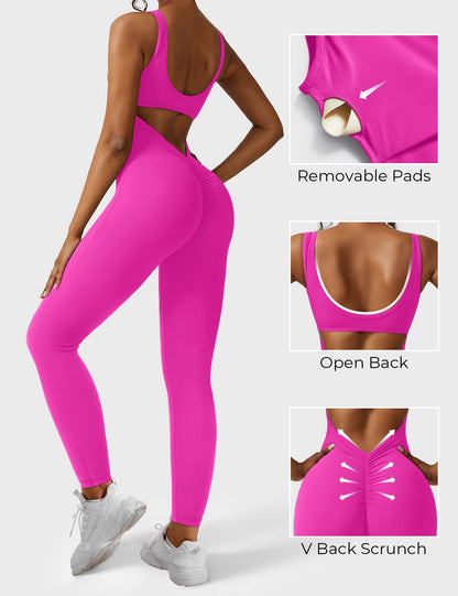 Lizvette V-Back Jumpsuit