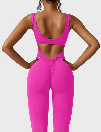 Lizvette V-Back Jumpsuit