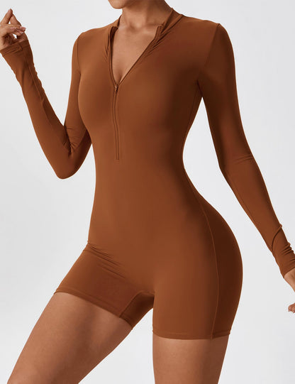 Yeoreo Long Sleeve Zipper Romper