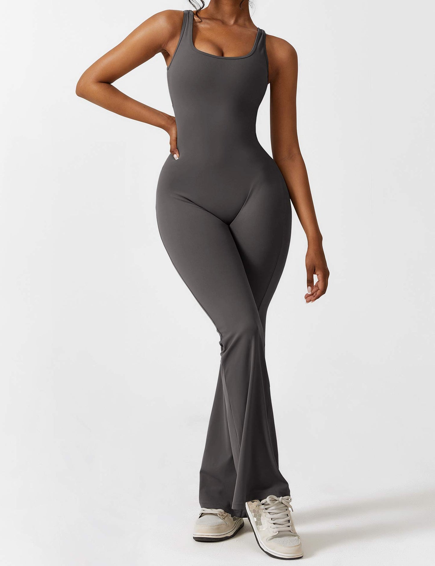 Lizvette V-Back Jumpsuit