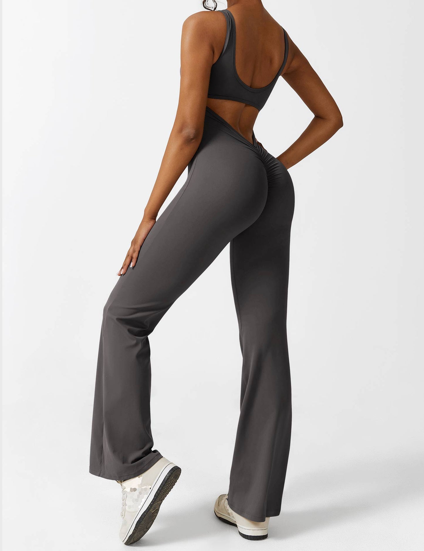 Lizvette V-Back Jumpsuit